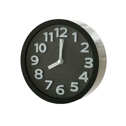 Despertador analógico redondo a pilas