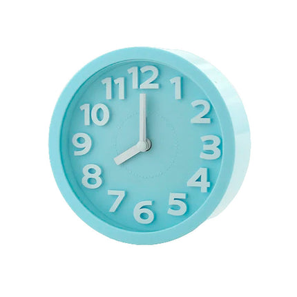 Despertador analógico redondo a pilas