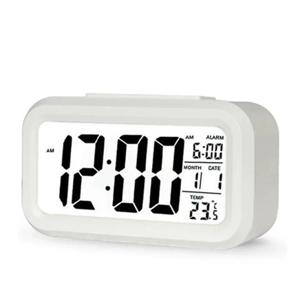 Despertador digital a pilas con luz