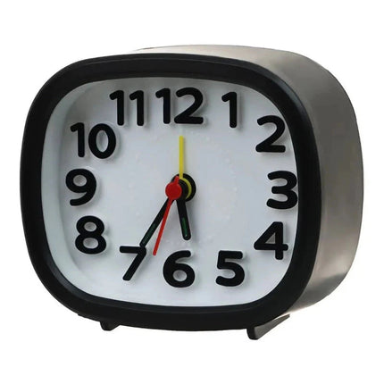 Despertador analógico silencioso a pilas