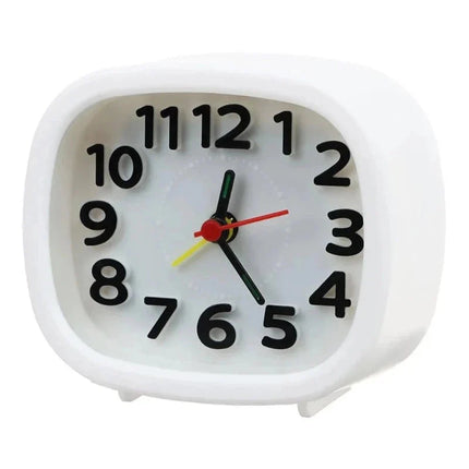 Despertador analógico silencioso a pilas