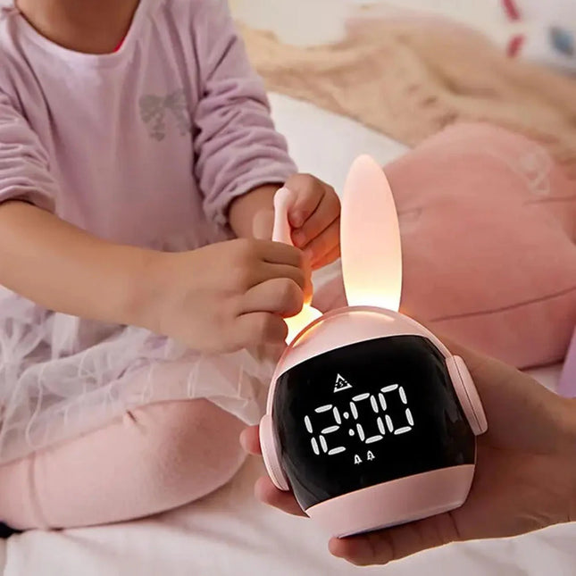 Despertador digital con luz para chica