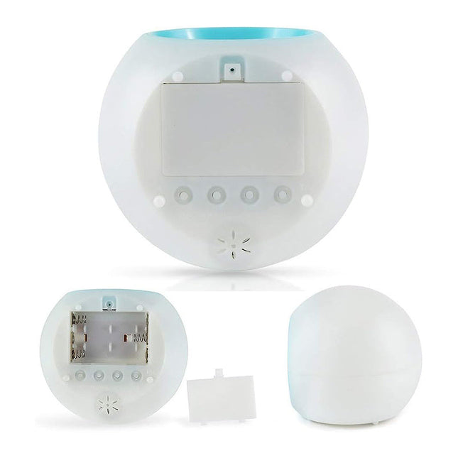 Despertador digital moderno para adolescente