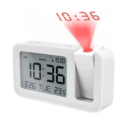 Despertador con proyector para adolescente