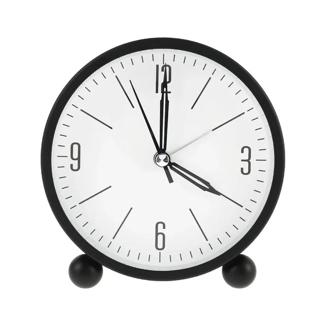 Despertador analógico de viaje silencioso