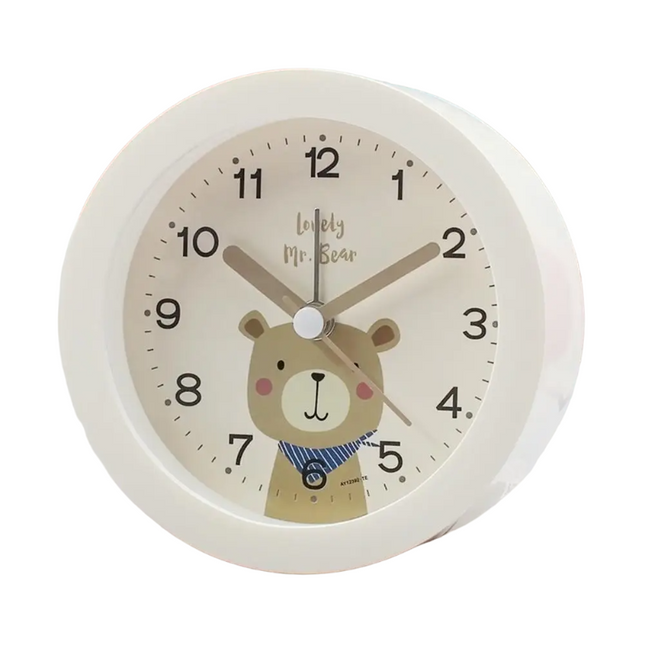 Despertador analógico infantil diseño oso