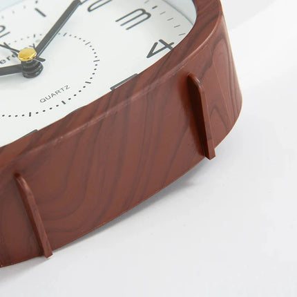 Despertador analógico con números grandes