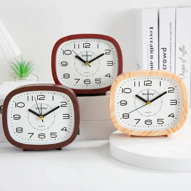 Despertador analógico con números grandes