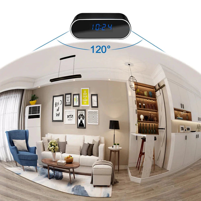 Reloj despertador con cámara espía HD