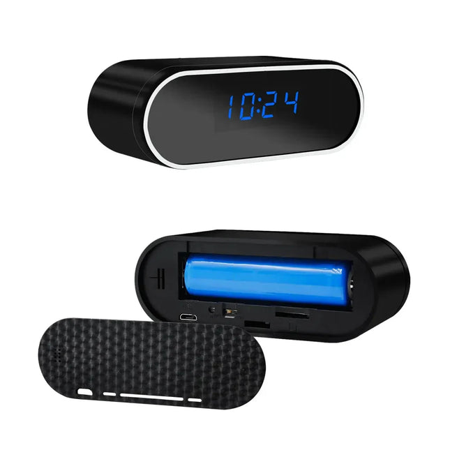Reloj despertador con cámara espía HD