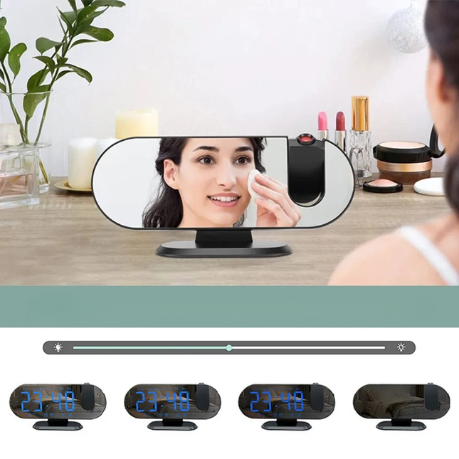 Reloj despertador con cámara espía wifi