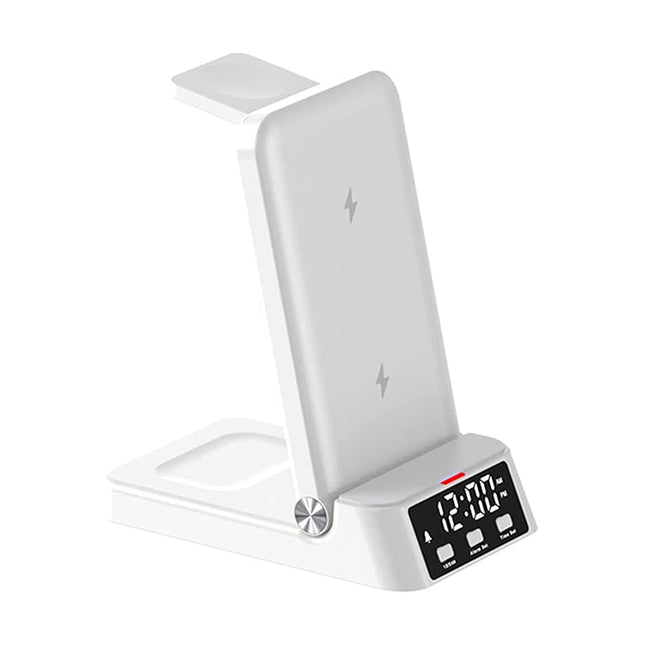 Cargador inalámbrico plegable con reloj