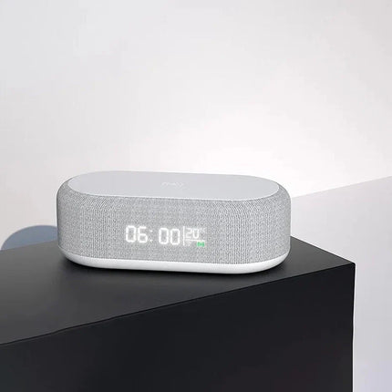 Altavoz despertador con carga inalámbrica