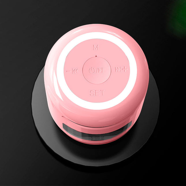 Despertador de diseño con altavoz Bluetooth