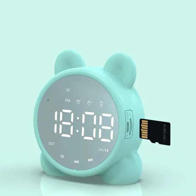 Despertador digital infantil con orejas