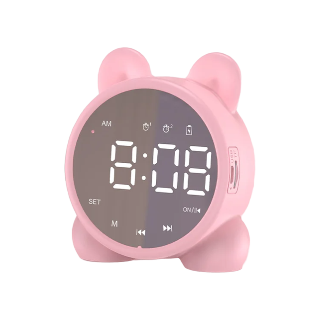 Despertador digital infantil con orejas