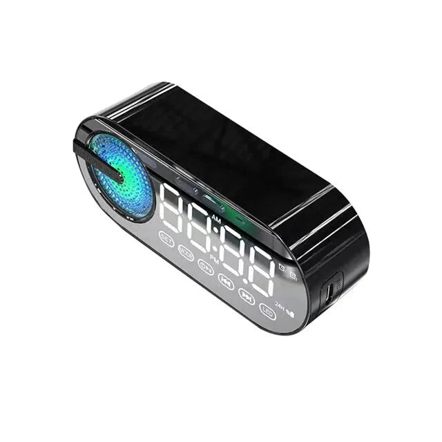 Radio despertador digital con altavoz Bluetooth