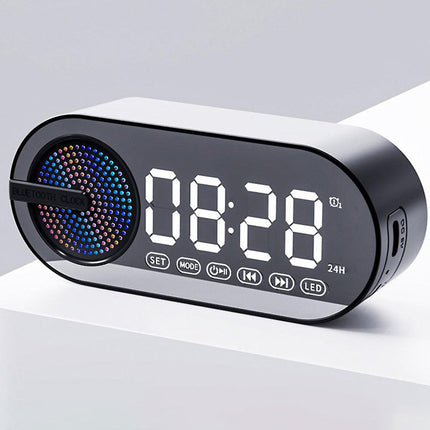 Radio despertador digital con altavoz Bluetooth