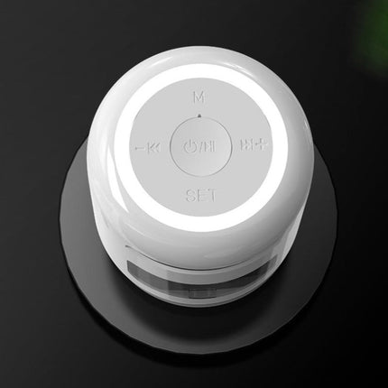 Despertador con altavoz y soporte móvil