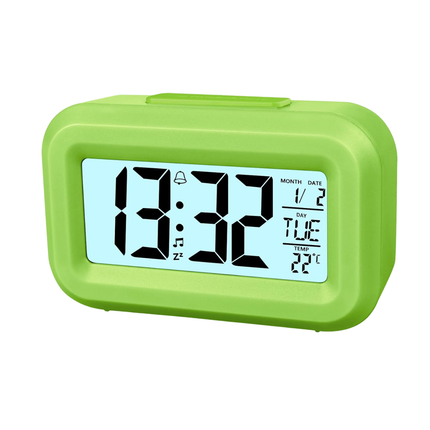 Despertador de viaje plegable a pilas