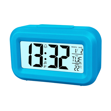 Despertador de viaje plegable a pilas