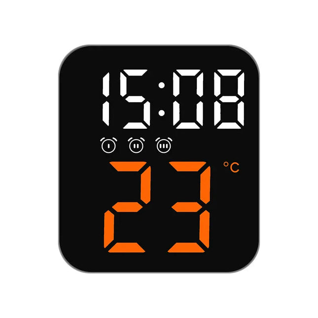 Despertador de viaje con pantalla LED