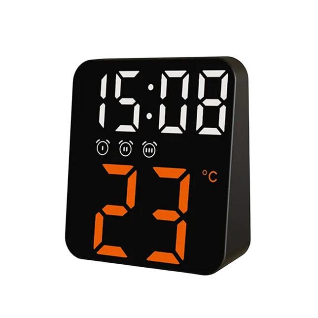Despertador de viaje con pantalla LED
