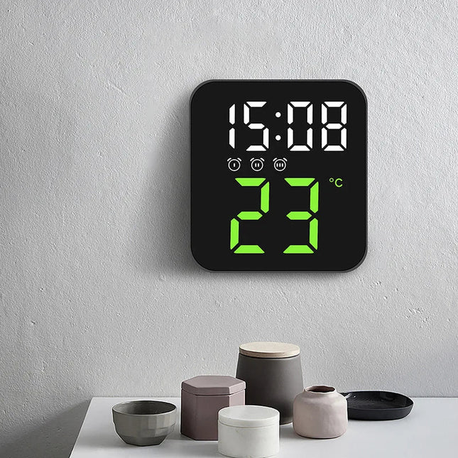 Despertador de viaje digital diseño moderno