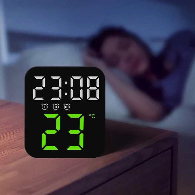 Despertador de viaje digital diseño moderno