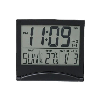 Despertador de viaje plegable compacto