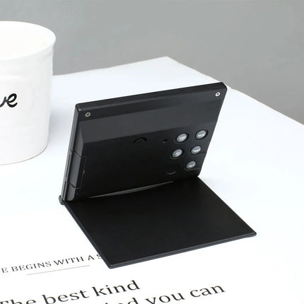 Despertador de viaje plegable compacto