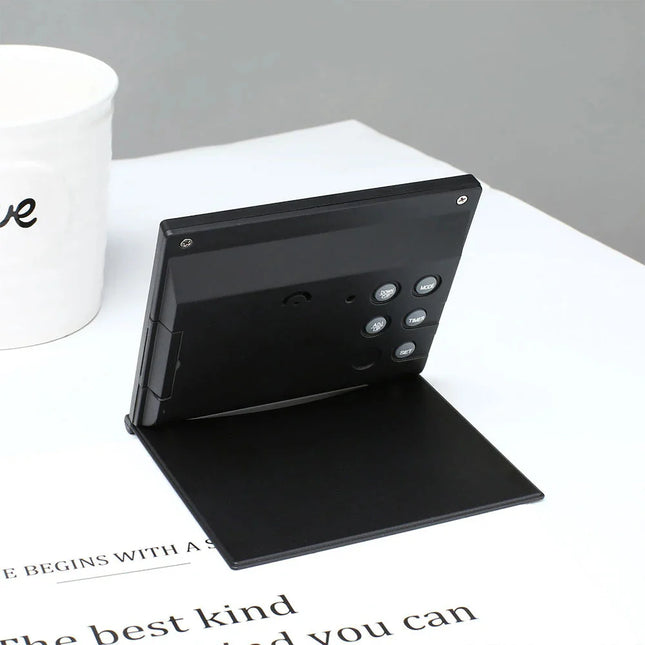 Despertador de viaje plegable compacto