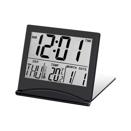 Despertador de viaje plegable compacto