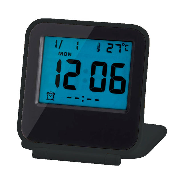 Despertador digital de viaje plegable