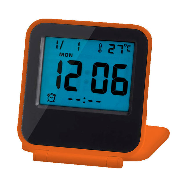 Despertador digital de viaje plegable