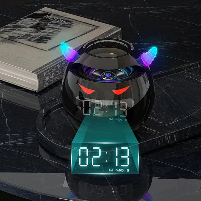 Despertador digital original con altavoz bluetooth