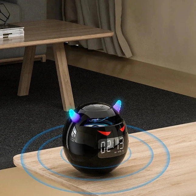 Despertador digital original con altavoz bluetooth
