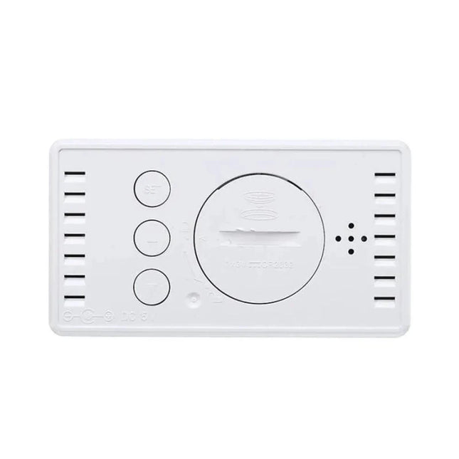 Reloj despertador digital con espejo
