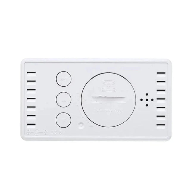 Reloj despertador digital con espejo