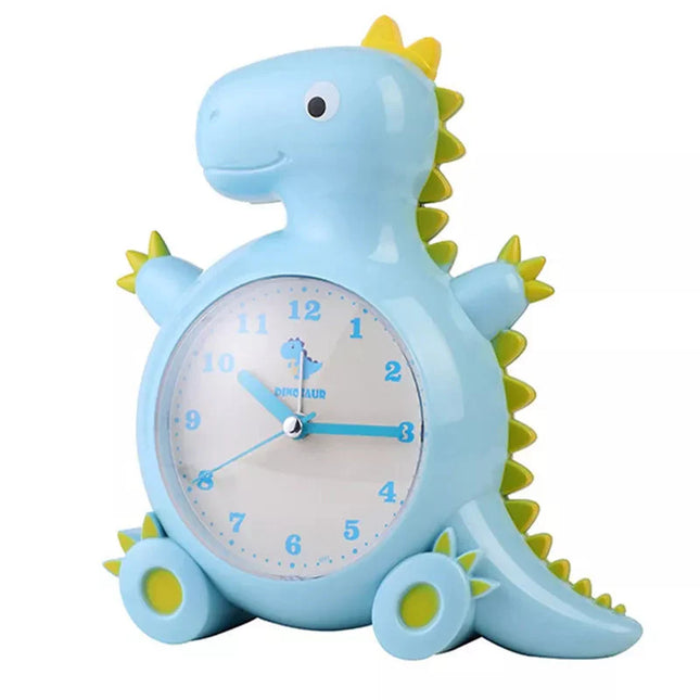 Despertador analógico con forma de dinosaurio
