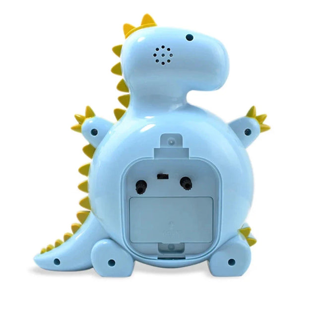 Despertador analógico con forma de dinosaurio