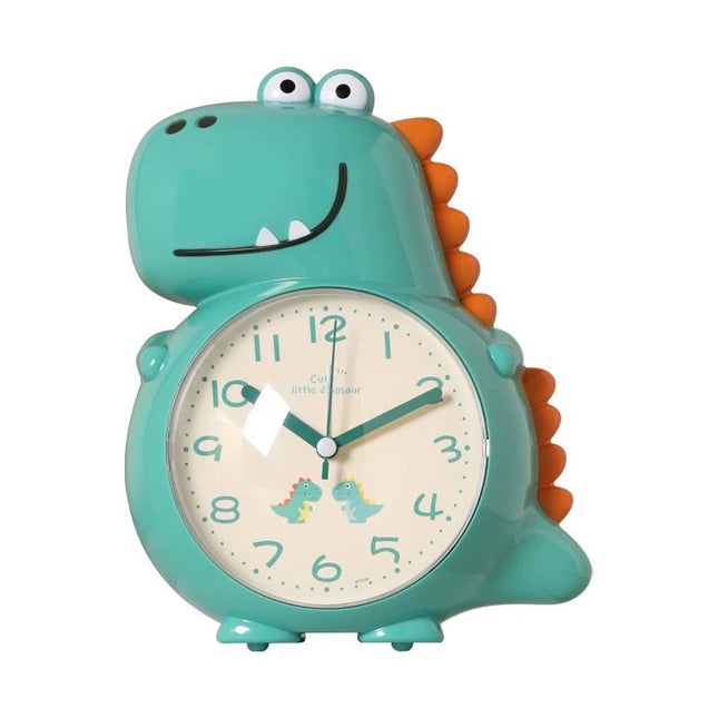 Despertador infantil analógico de dinosaurio