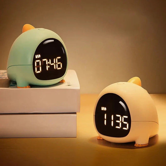 Despertador digital de dinosaurio para niños