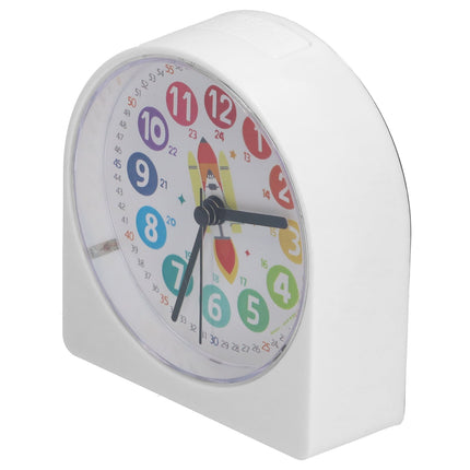 Despertador educativo para niño diseño cohete