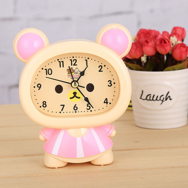 Despertador analógico infantil diseño osito
