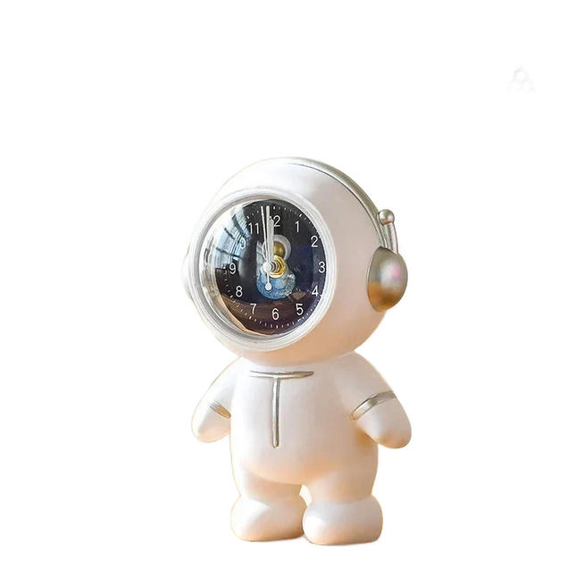 Despertador infantil analógico de astronauta