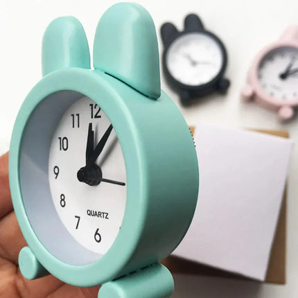 Mini despertador infantil con orejas conejo