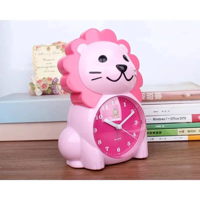 Despertador infantil analógico diseño león