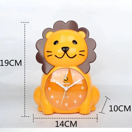 Despertador infantil analógico diseño león