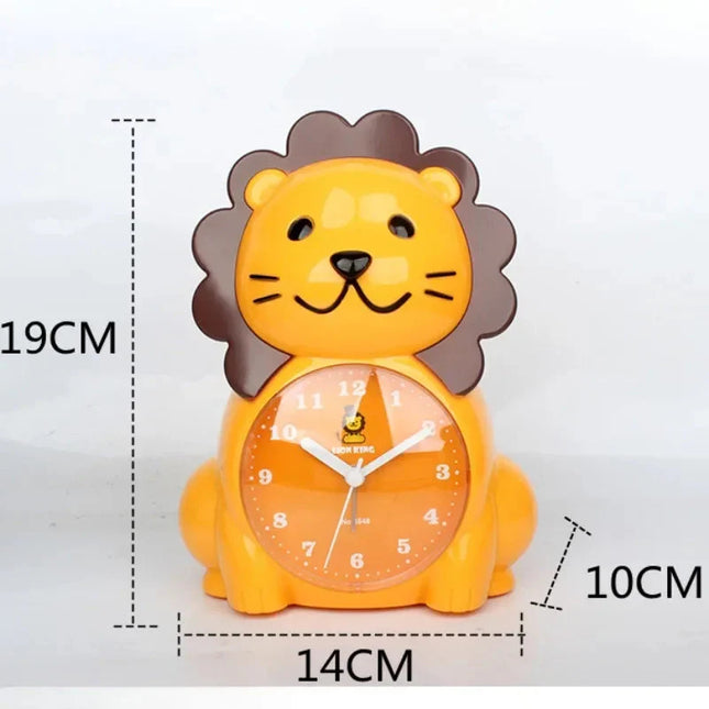 Despertador infantil analógico diseño león